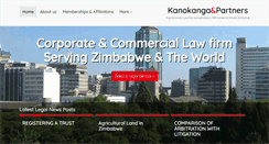 Desktop Screenshot of kanokangalawfirm.net